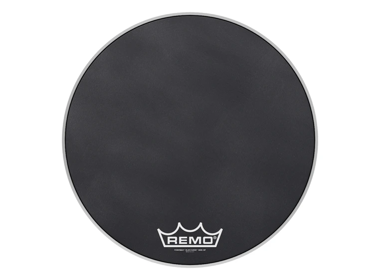 Remo PM-1822 Powermax March 22 Basstrommeskinn, Black Suede 